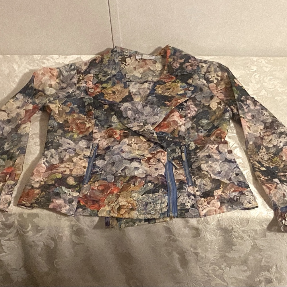 Katherine BARCLAY zip up jacket s/p